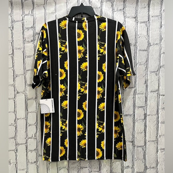 4 th Demension Size:L Mens Short Sleeve T Shirt Multi Color 60% Cotton - Picture 2 of 8